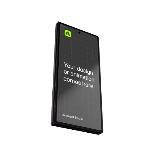 3D Galaxy Z Fold8 Ultra Mockup 01