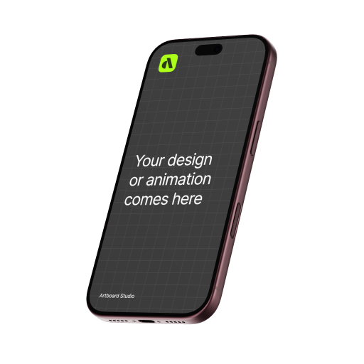 3D iPhone 18 Pro Mockup 01