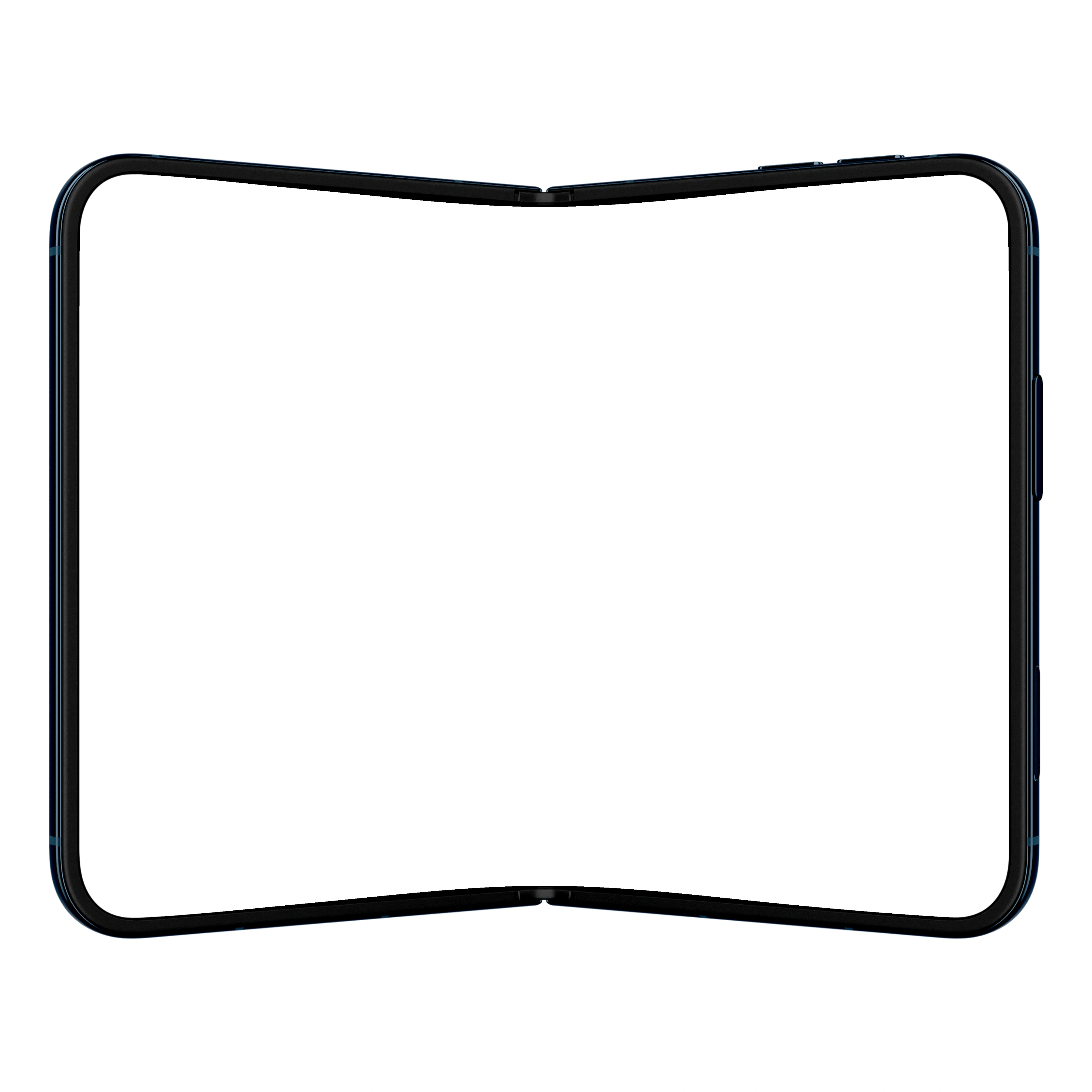 iPhone Duo Mockup Fold Inner Open Night Sky