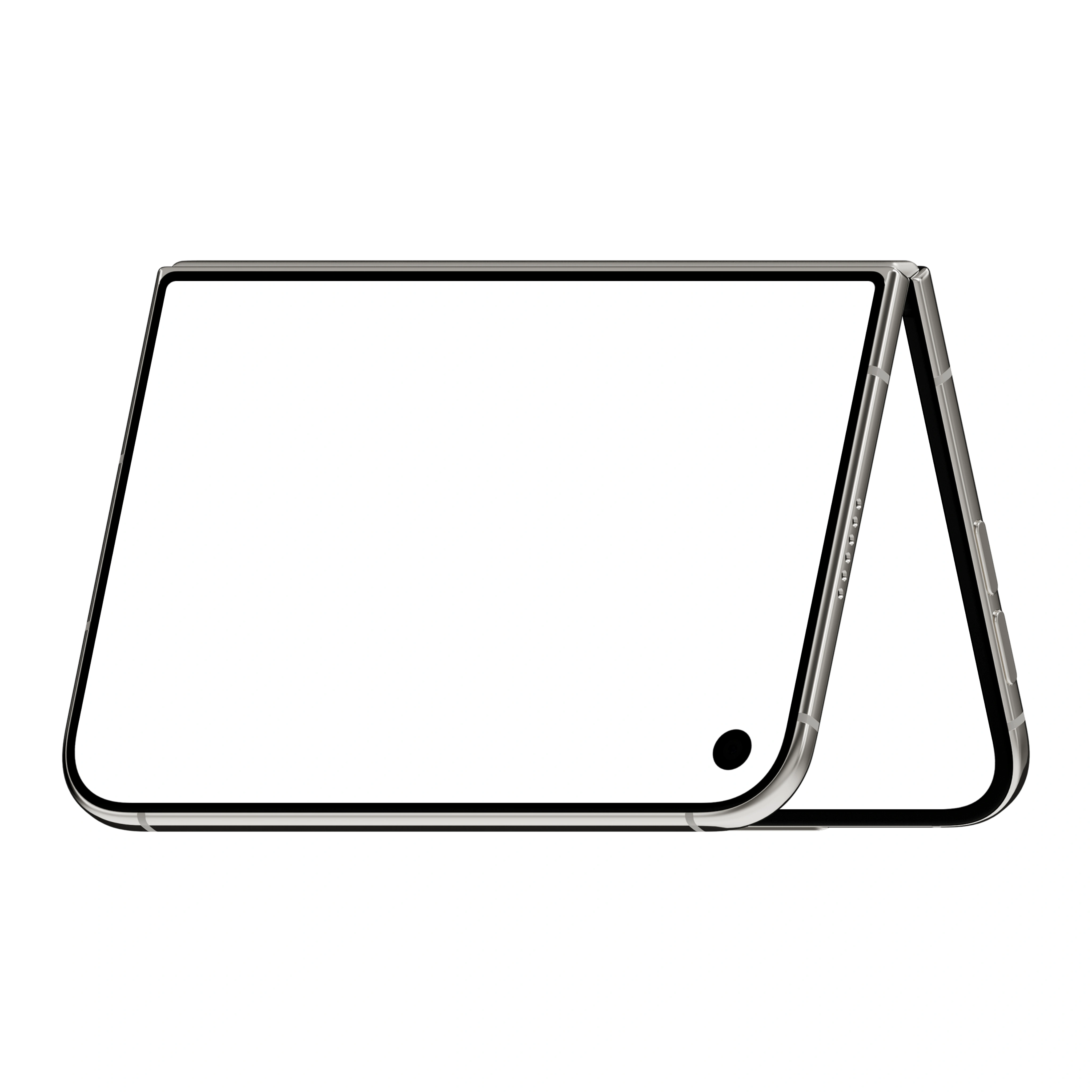 iPhone Duo Mockup Folded Star White