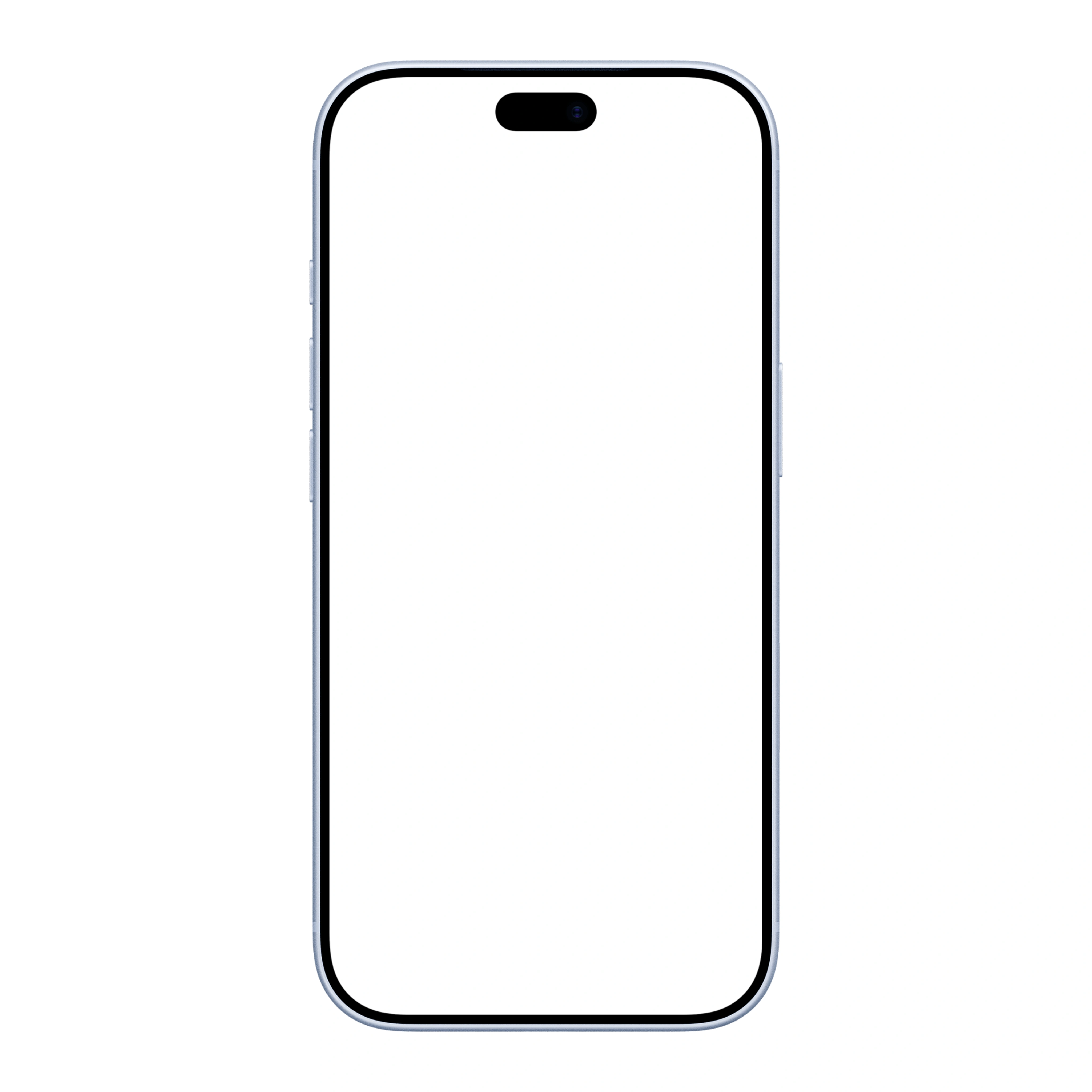 iPhone 18 Pro Mockup Glacier Portrait
