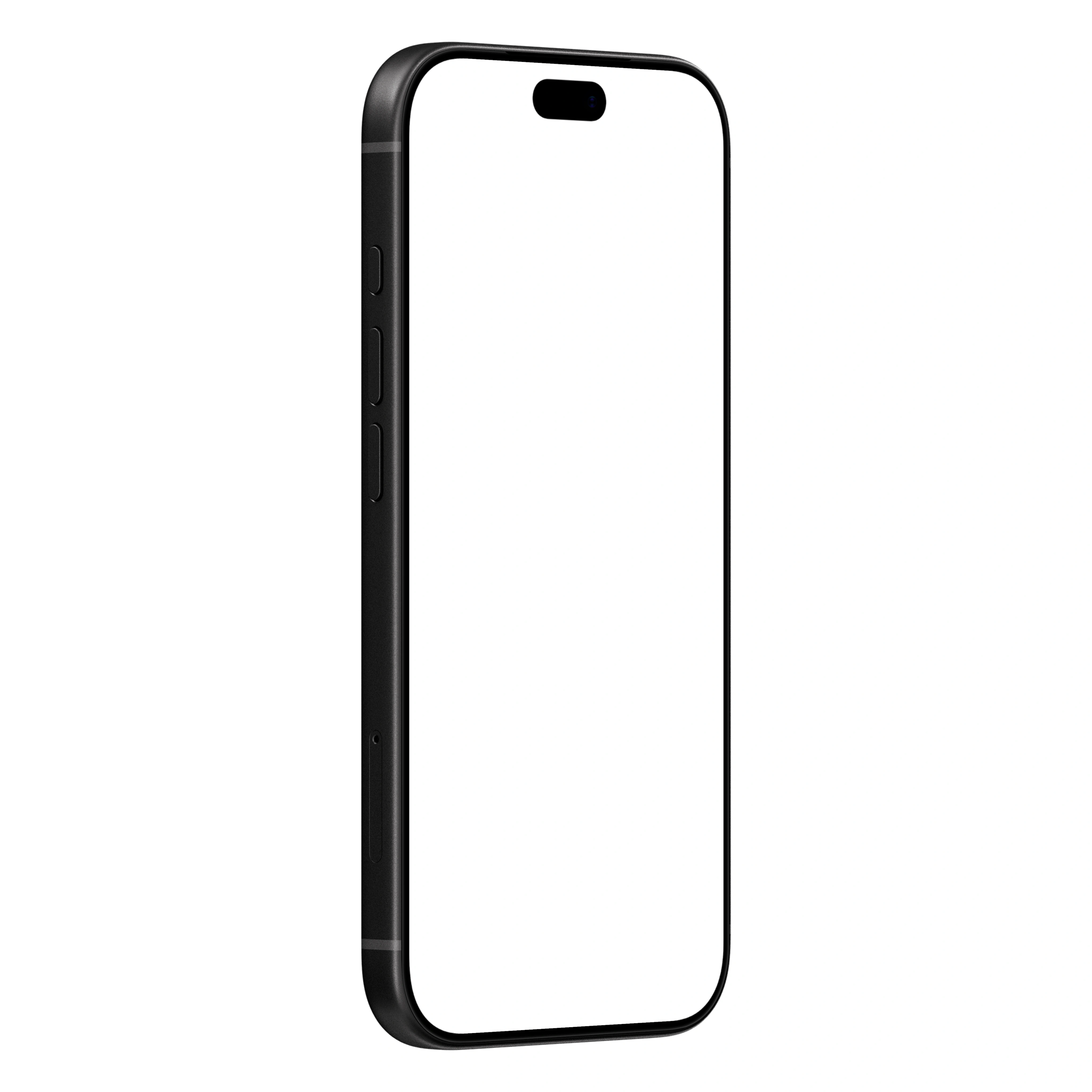 iPhone 18 Pro Mockup Black Right