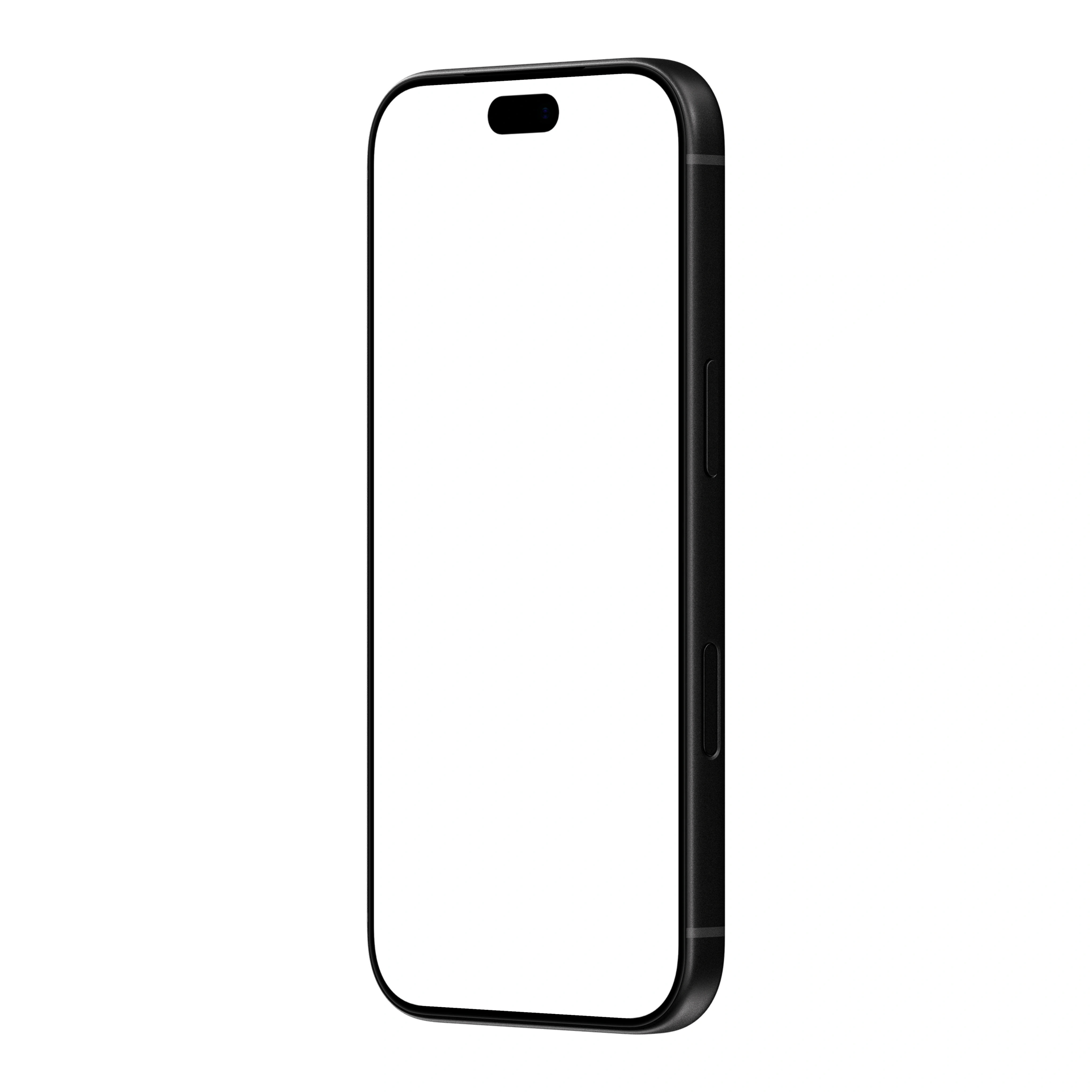 iPhone 18 Pro Mockup Black Left