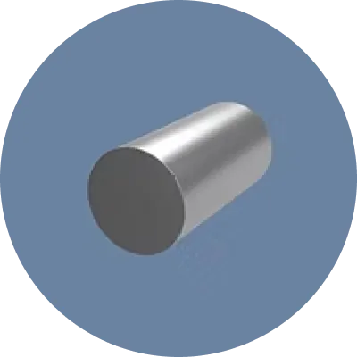 Aluminum aerospace alloy cylinder