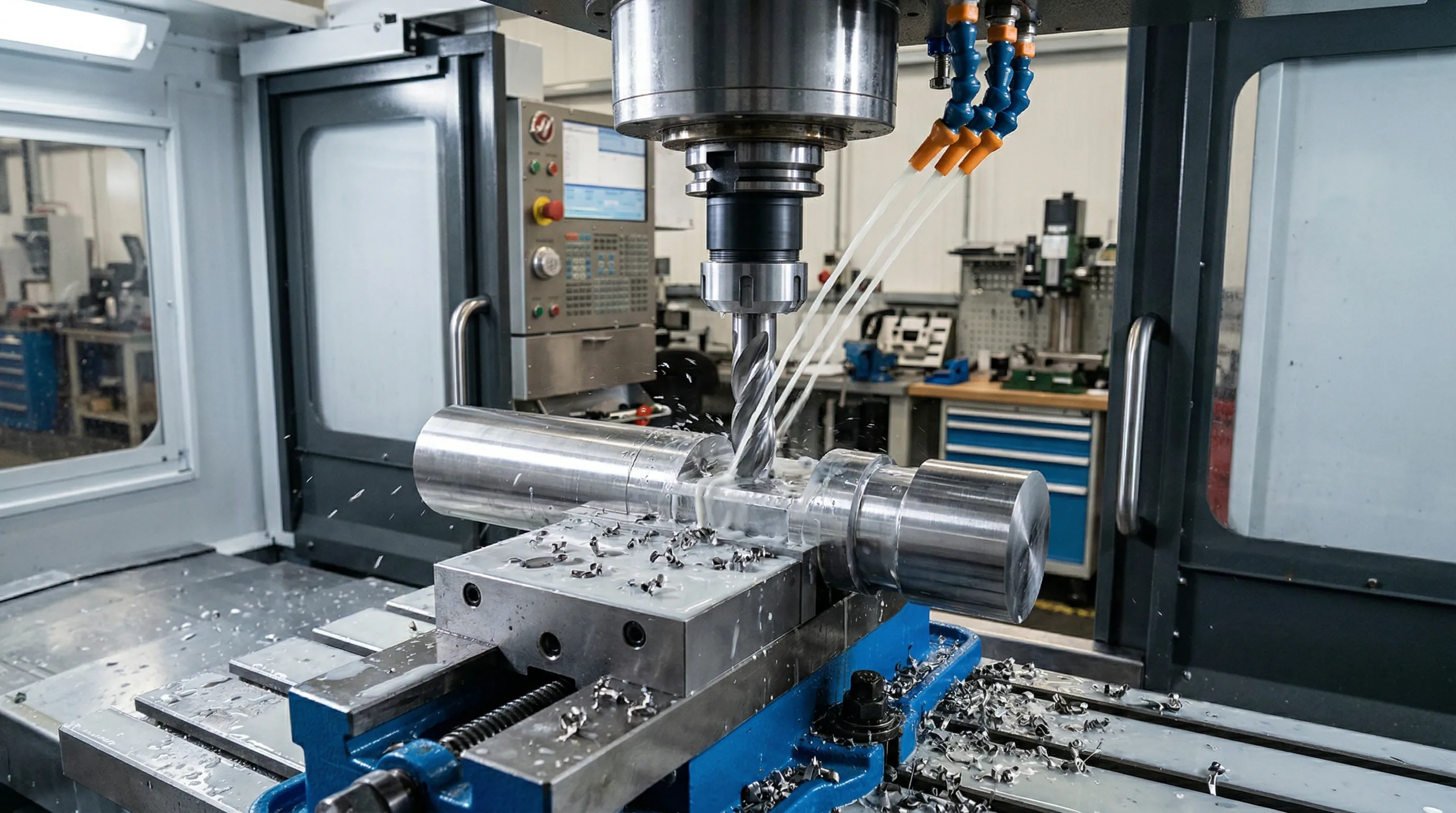 [PLACEHOLDER — CNC machining / certification photo needed] B&S Aircraft Alloys precision aerospace manufacturing facility