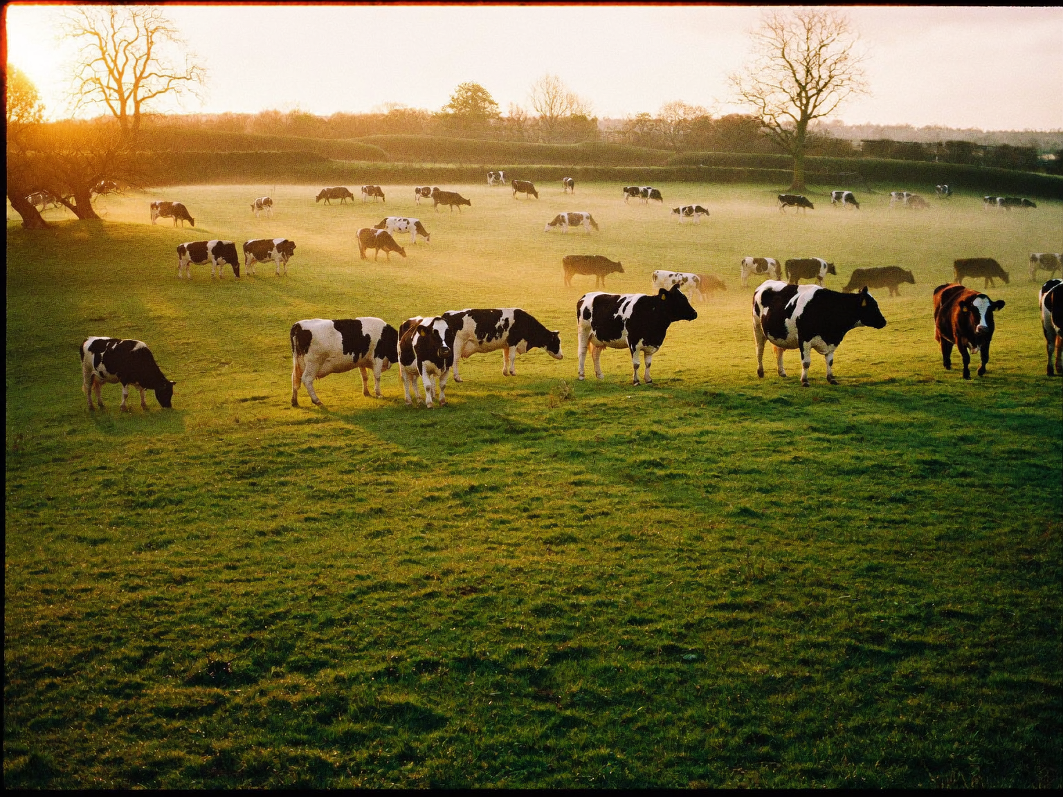 Local Derbyshire dairy farm