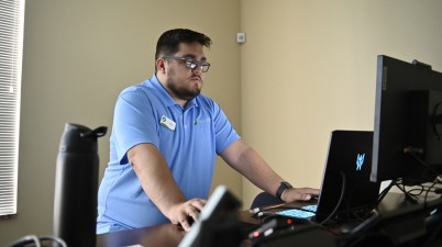 Zach from support training TopoDOT users