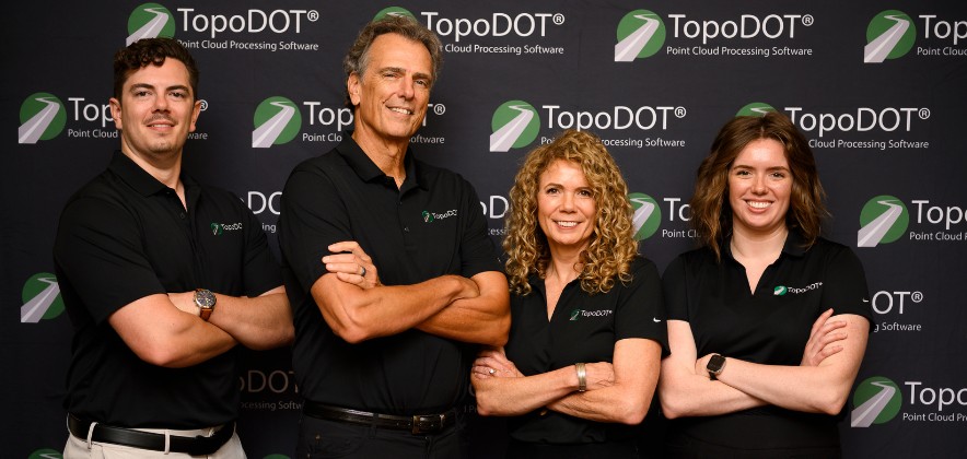 Knaak Family Photo at TopoDOT Users Conference