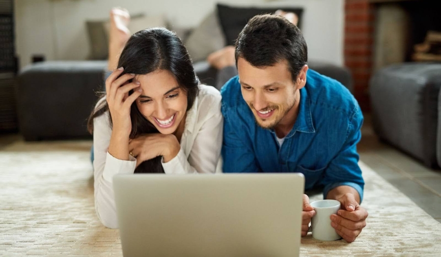 Man watching a movie on a laptop | Movies like My Fault