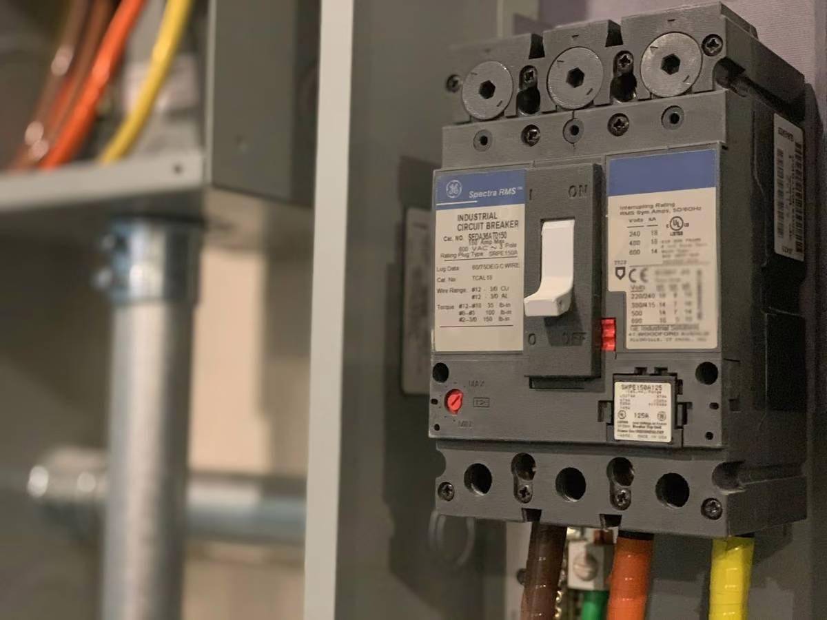 Commercial storefront with updated electrical systems by Trapani Electric