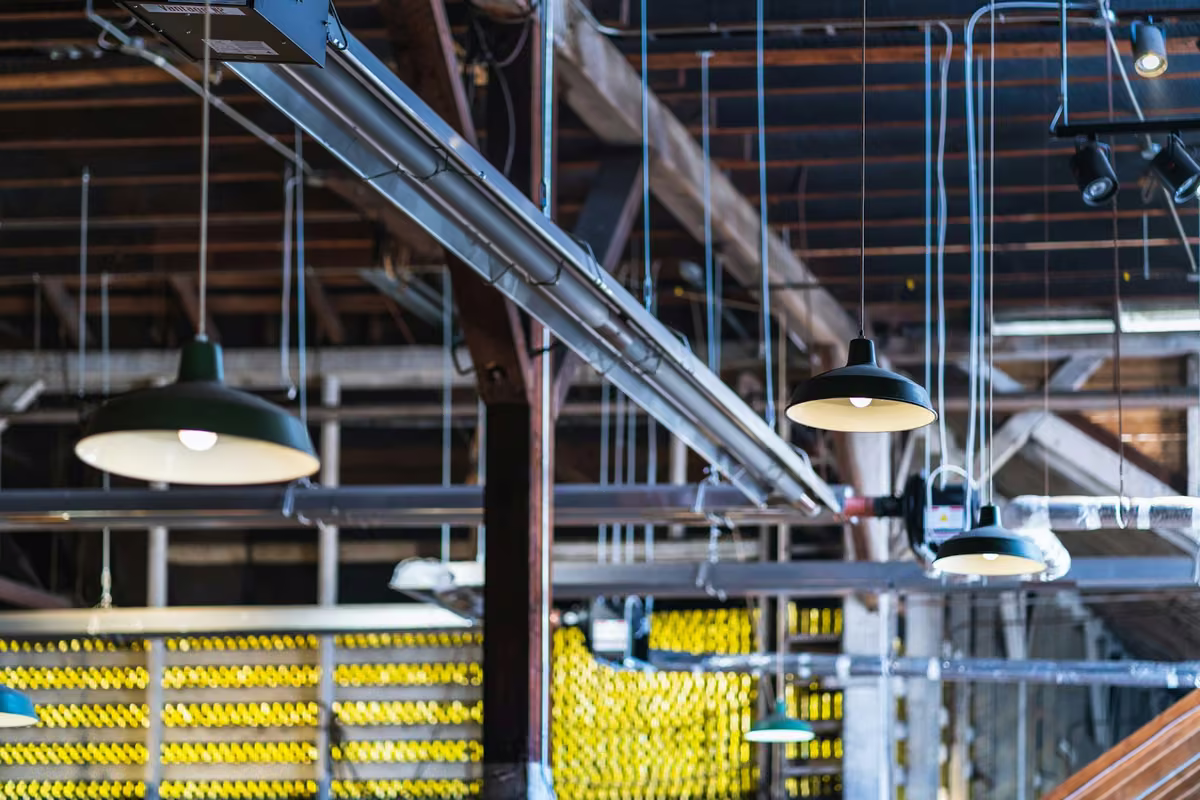 LED commercial lighting installed by Trapani Electric