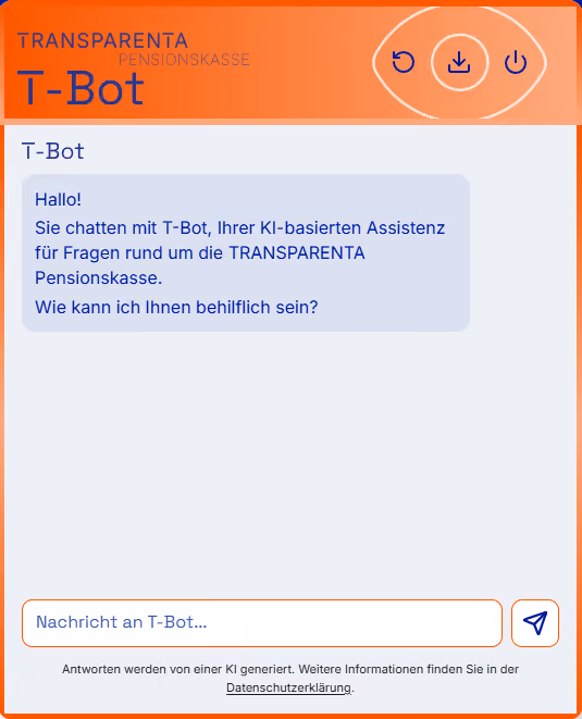 T-Bot - Ihr neuer digitaler Assistent