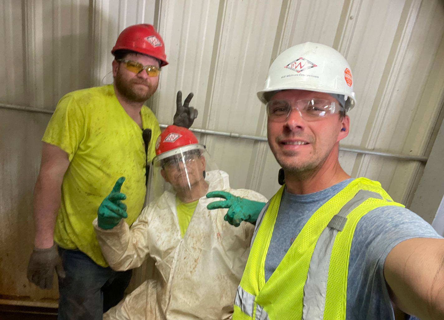 BWC crew having fun