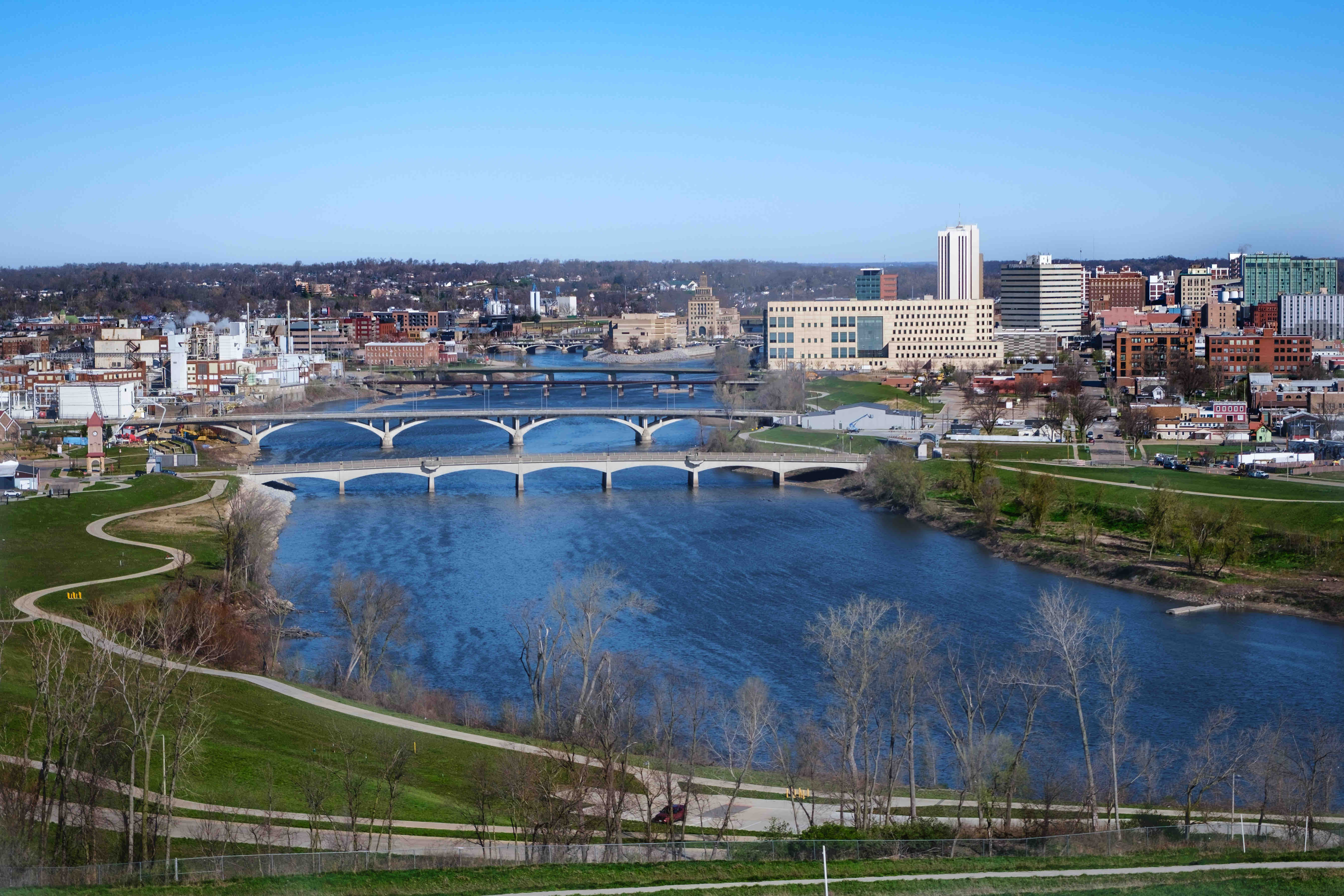 Cedar Rapids, Iowa skyline