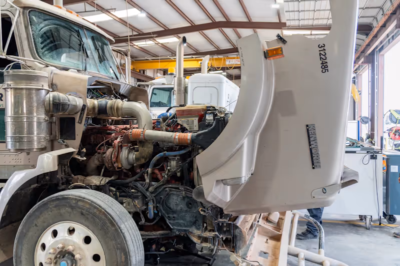 General truck repair in repair shop in Tracy, CA