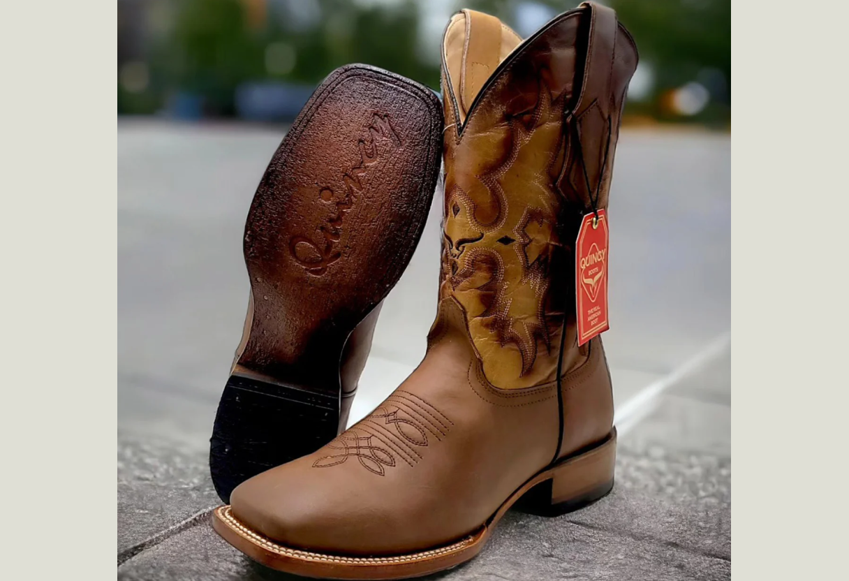 image of footwear display (for a department store)