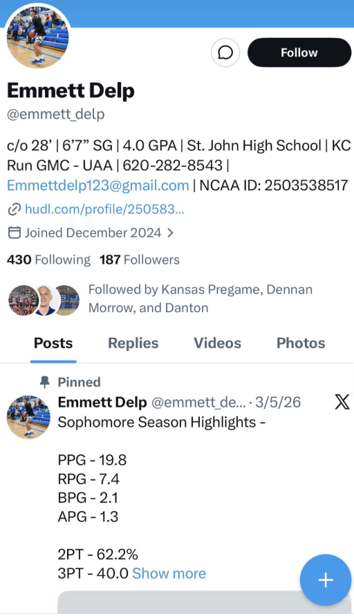 Emmett Delp Twitter