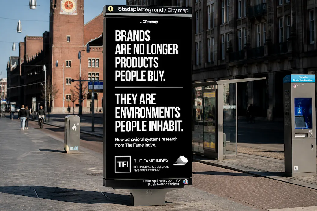 Modern brands increasingly function as behavioral infrastructure that people unconsciously organize routines, identity, and trust through.