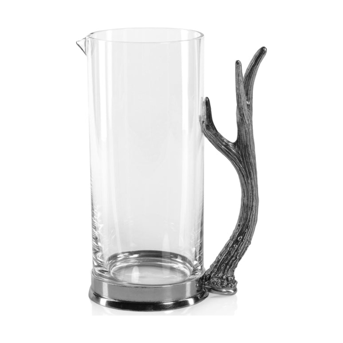 Carlyle Avenue Davos Pitcher with Pewter Antler Handle