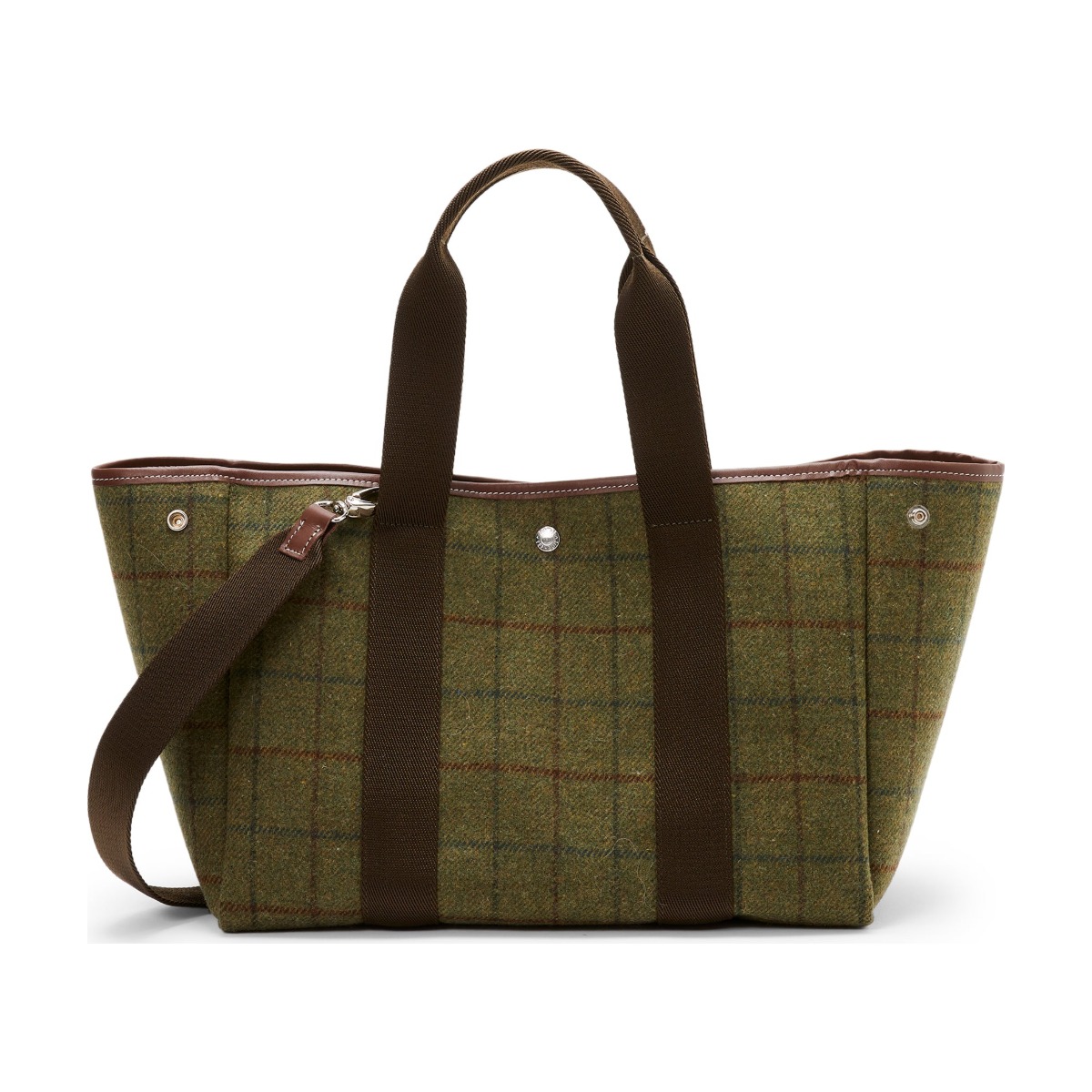 Rue de Verneuil Medium Traversée Bag in Hunting Tweed