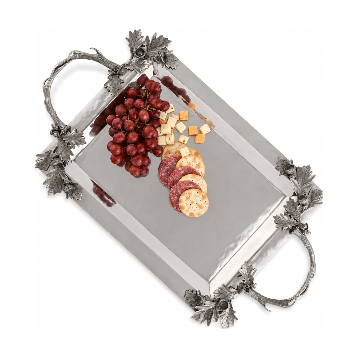 Hunt & Bloom Fallen Antler Stainless Serving Tray
