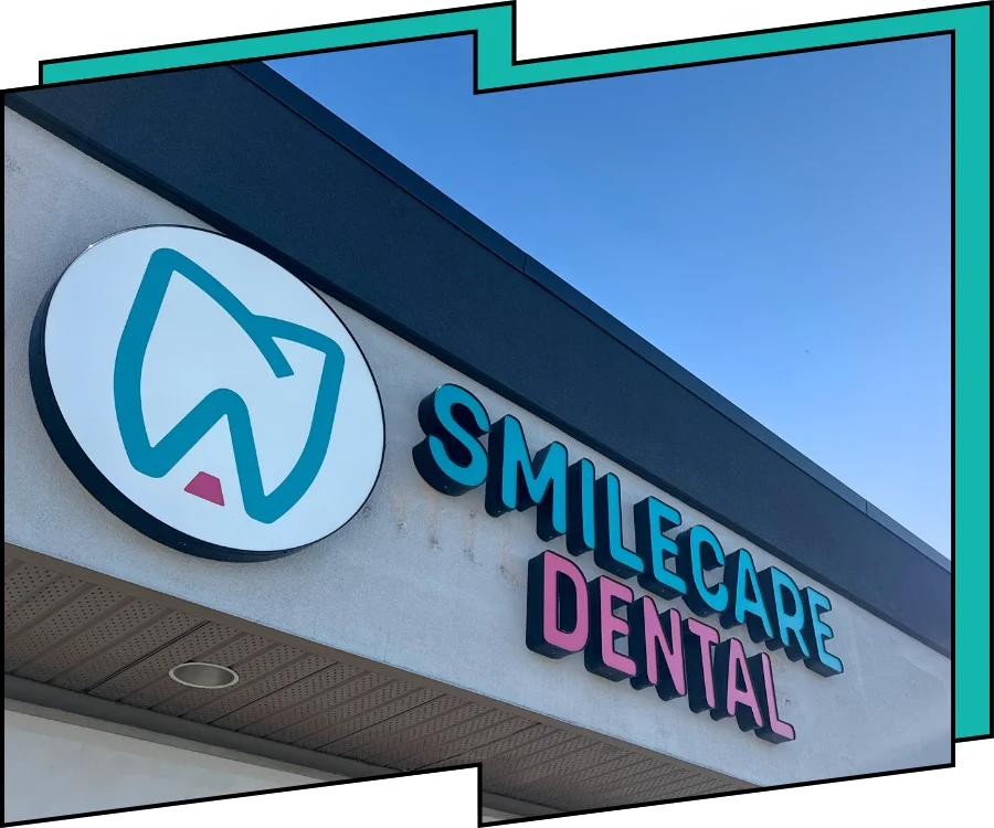 SmileCare Dental exterior signage.
