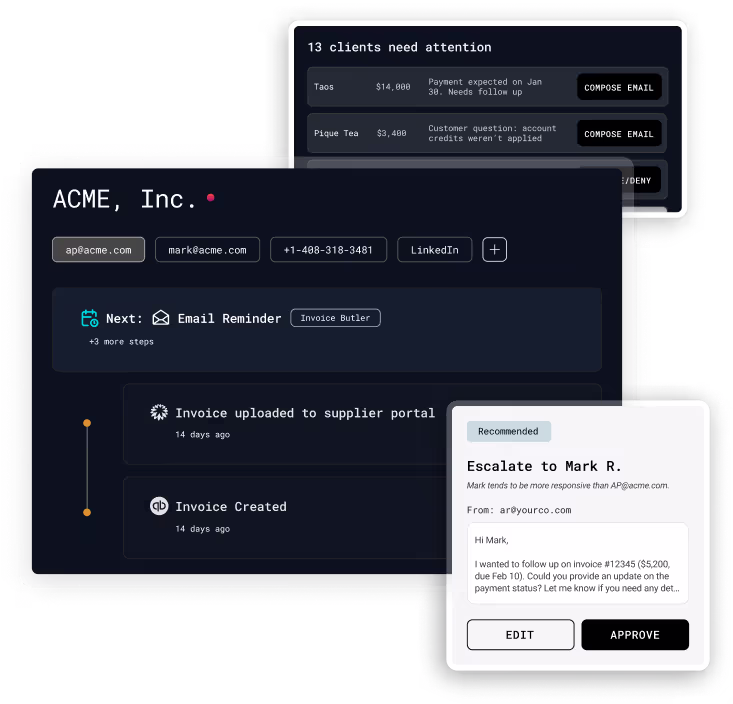 Client dashboard