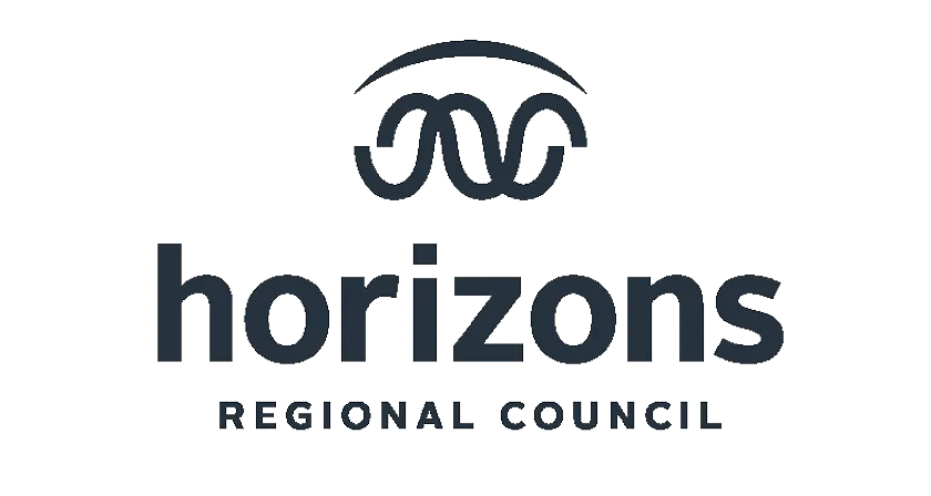 Horizons Regional Council logo with stylized wave design above the word horizons.
