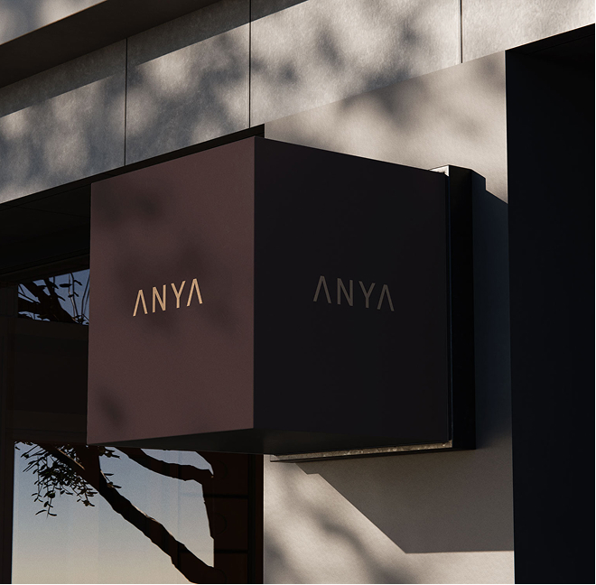 ANYA Finance office signage