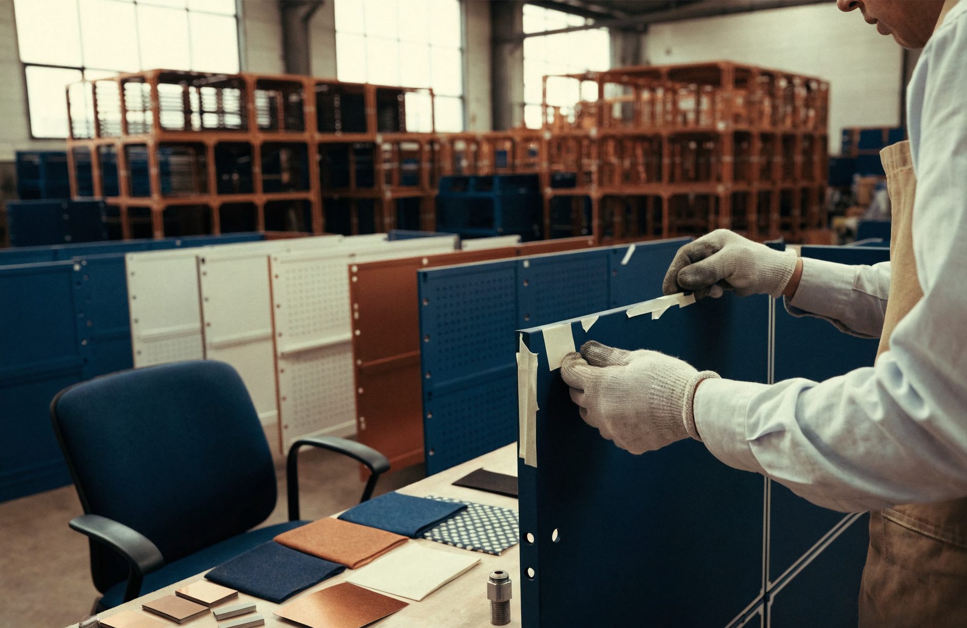 In-house fabrication and finishing on the Roberts shop floor