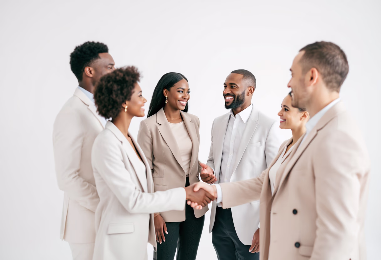 image of people networking