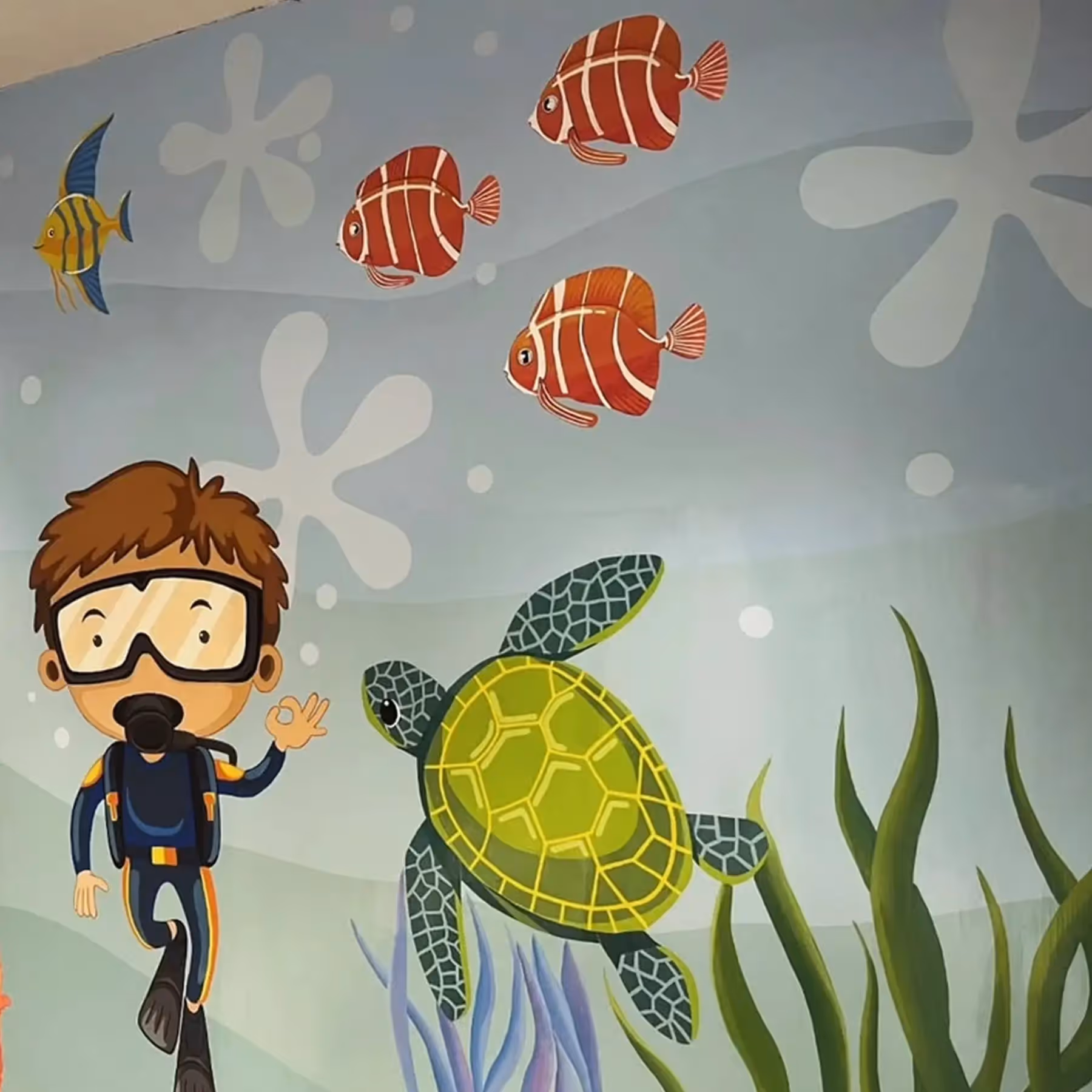 Mural Ramah Anak di Mall Pentacity Balikpapan