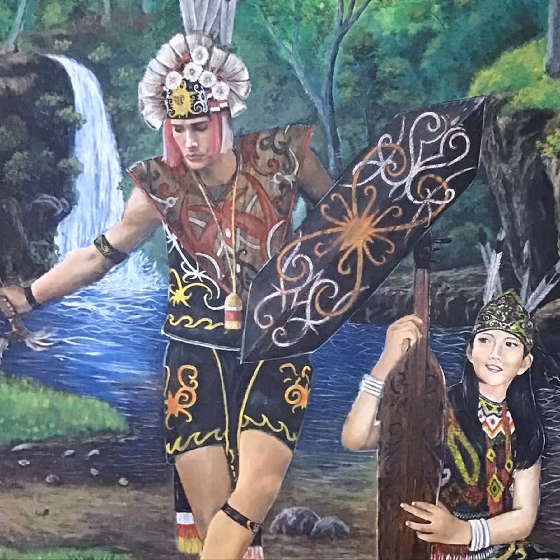 Project yang dikerjakan oleh mural lukisan balikpapan