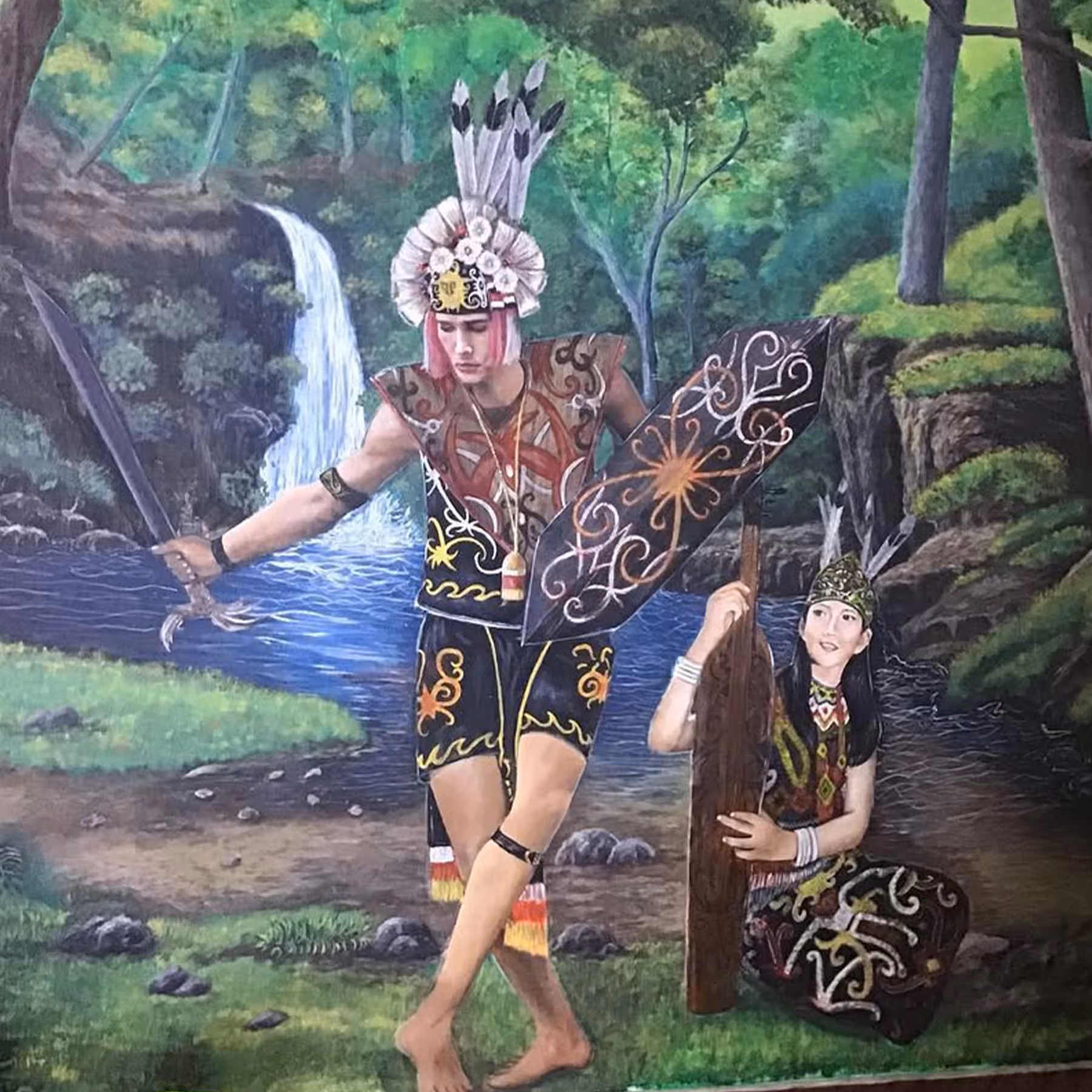 Mural Rumah Sakit TNI AD Balikpapan