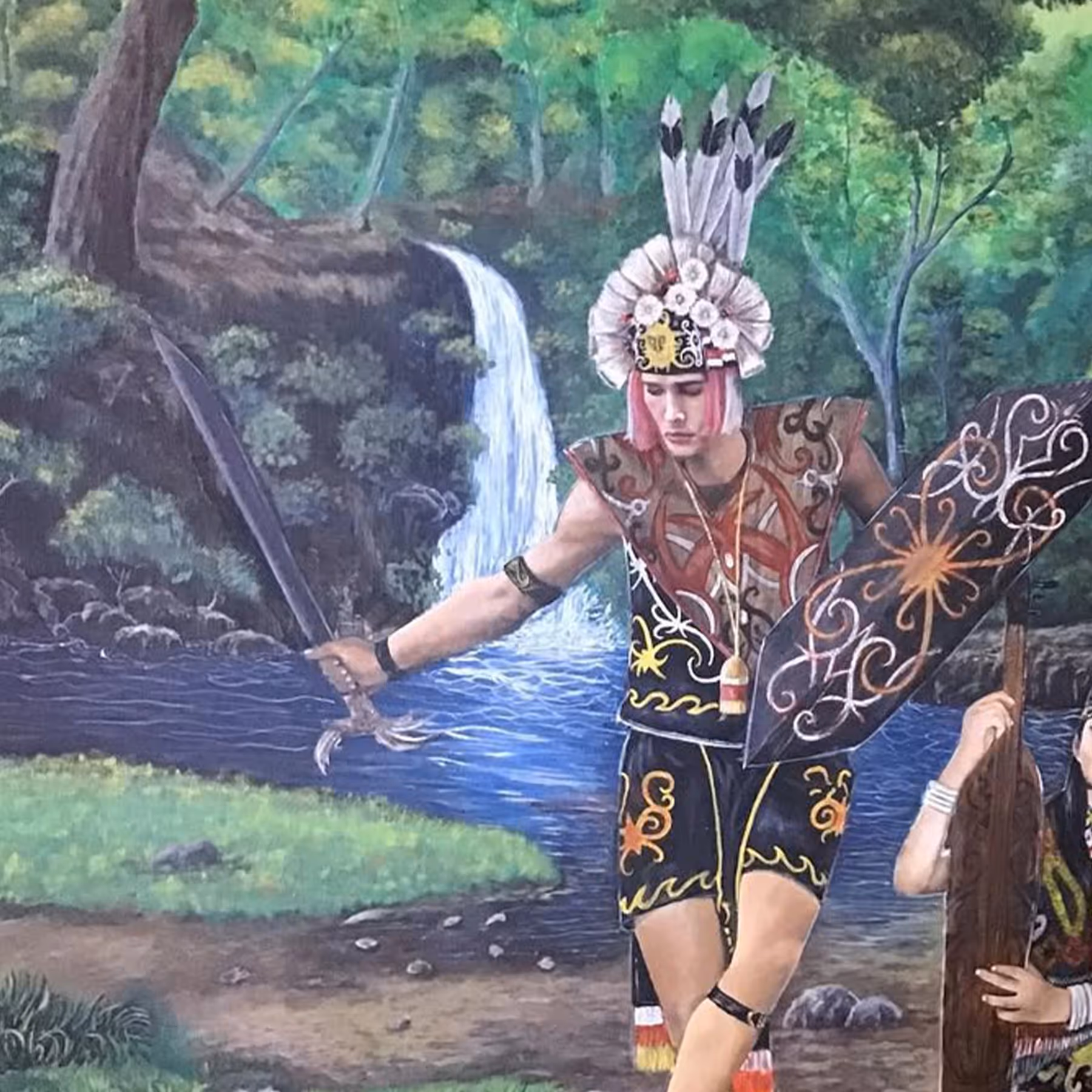 Mural Rumah Sakit TNI AD Balikpapan