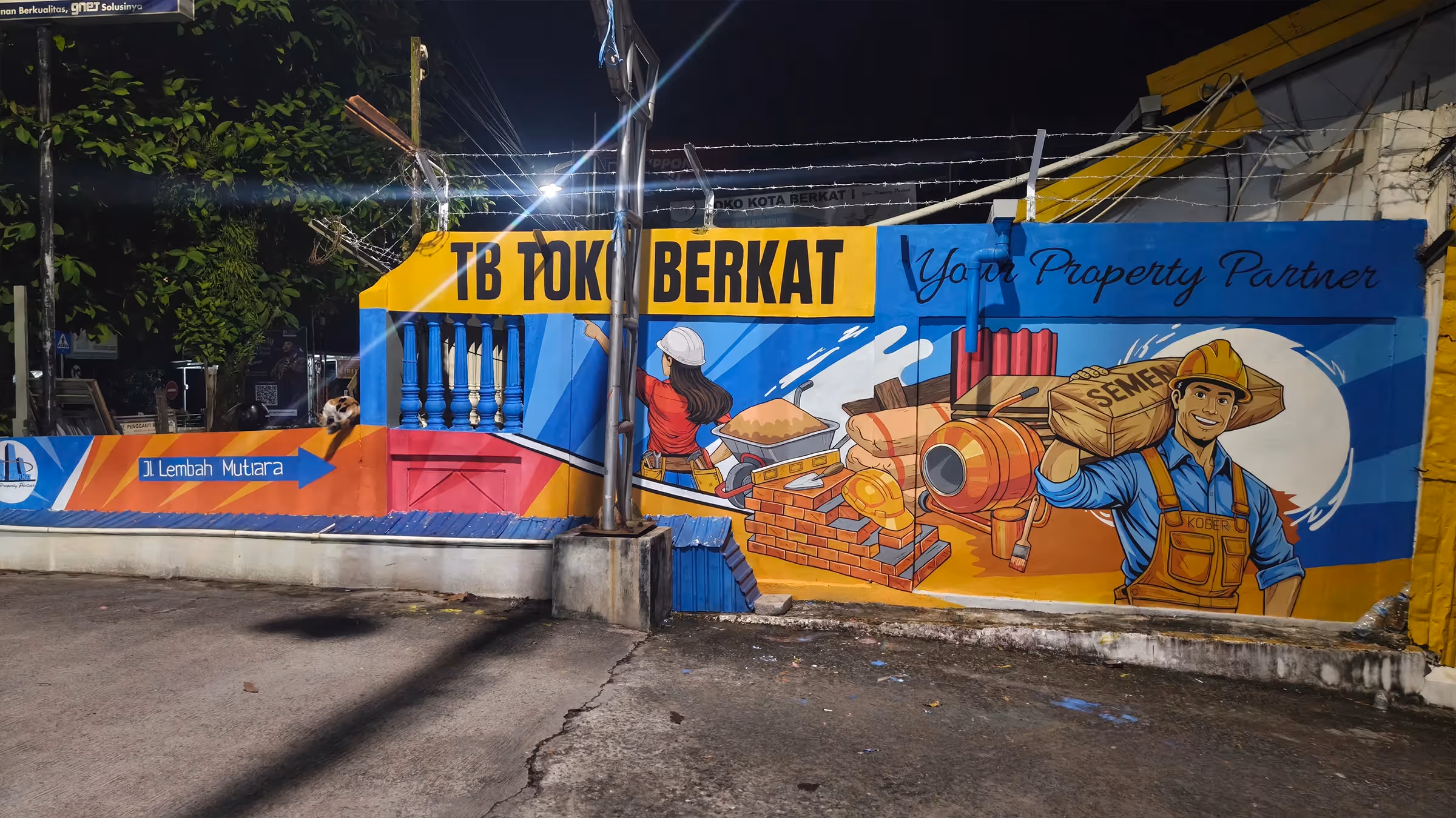 Mural Eksterior Balikpapan