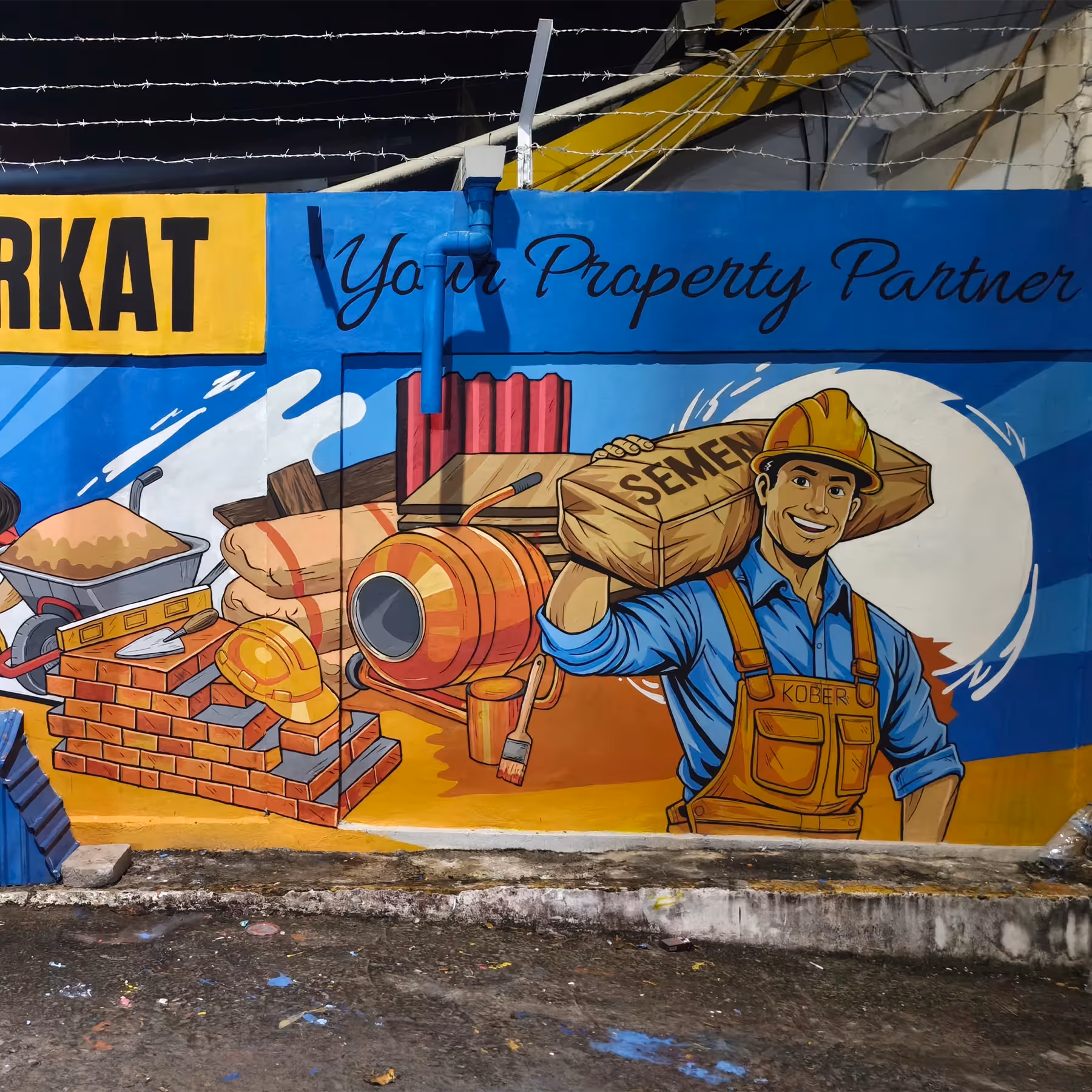 Mural Eksterior Balikpapan
