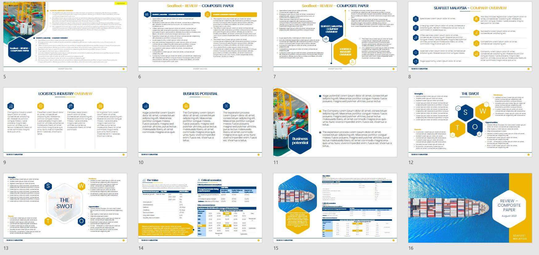 Corporate Slide Decks