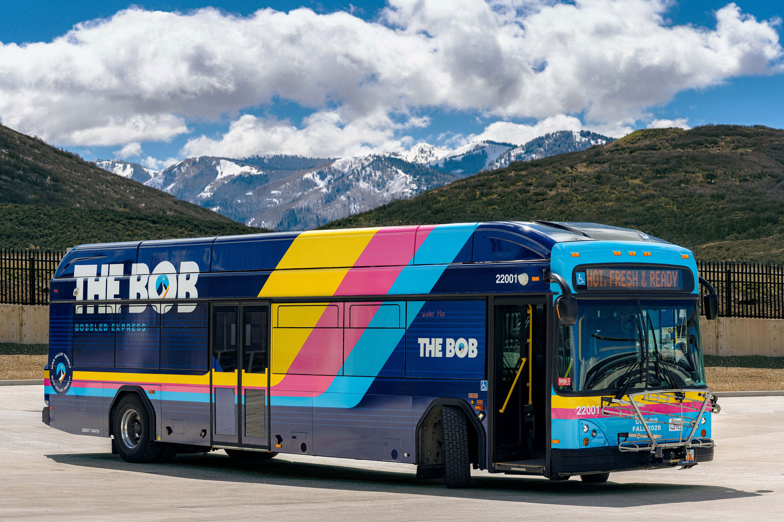The Bob bus unveiling