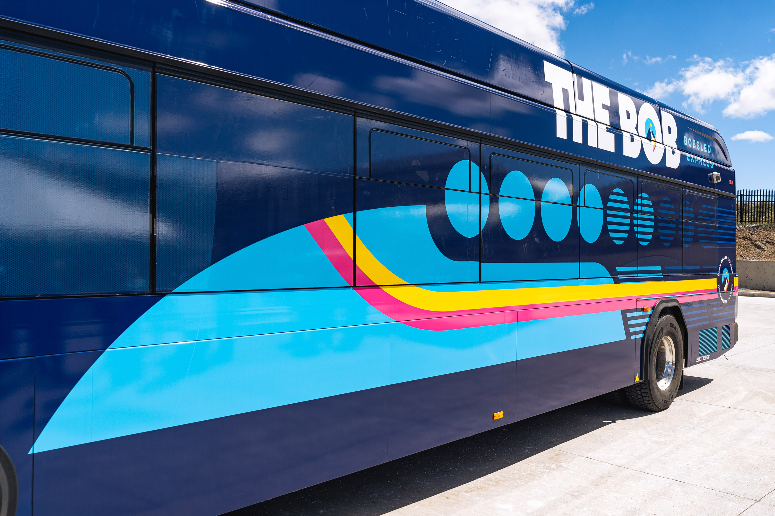 The Bob bus unveiling
