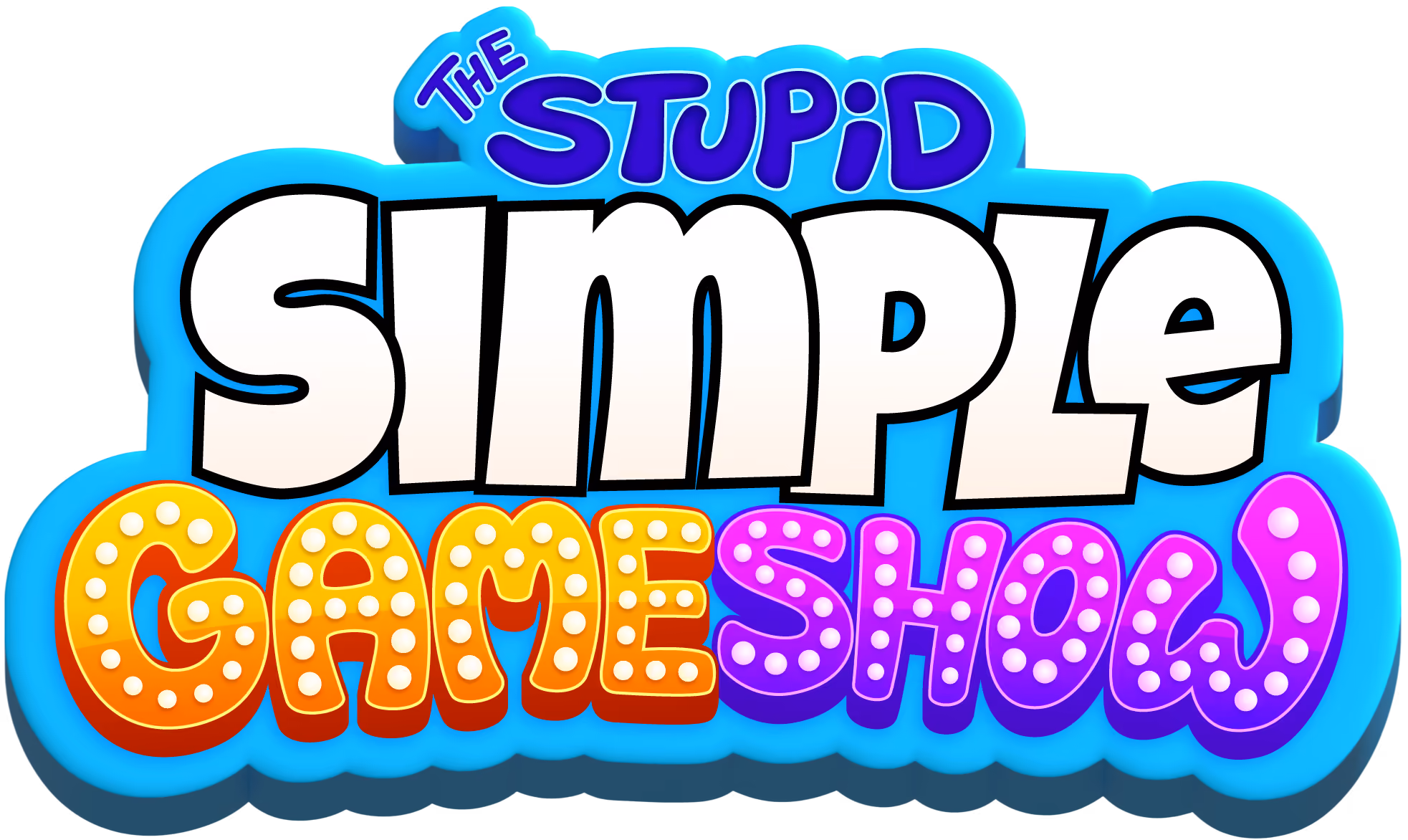 The logo for Failboat's and Jaymoji's gameshow, "The Stupid Simple Gameshow".
