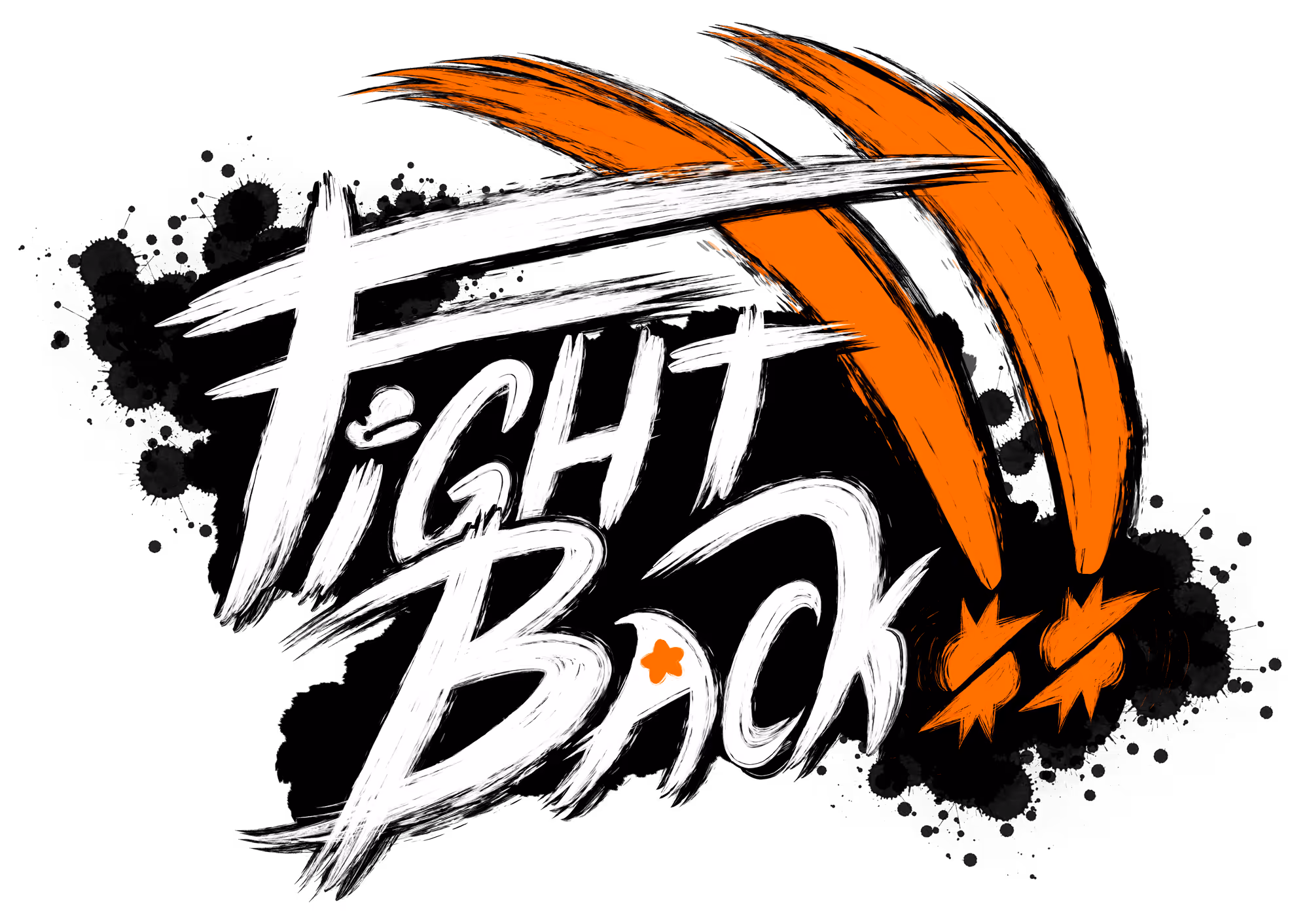 Logo for Failboat's scrapped Kirby Air Riders tournament "Fight Back".