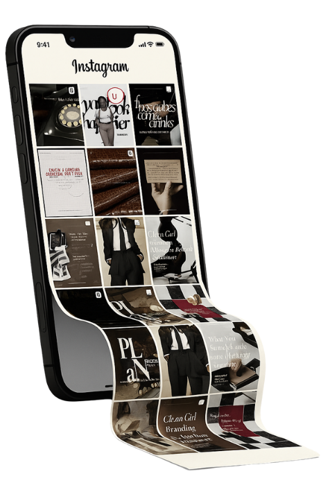 Social media and content creation for beauty