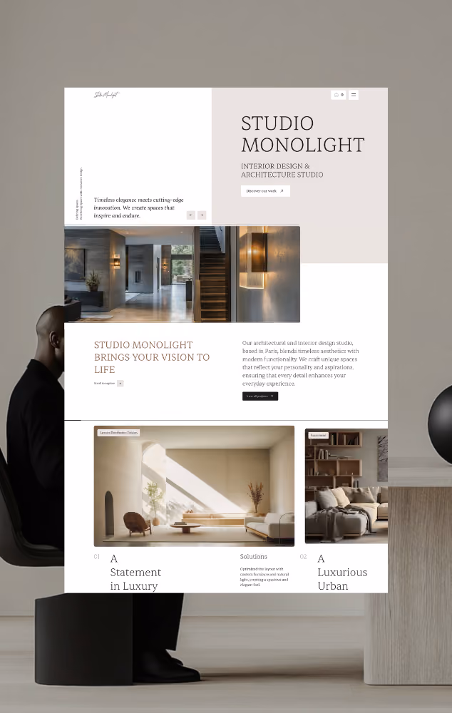 Architecture Website Design
