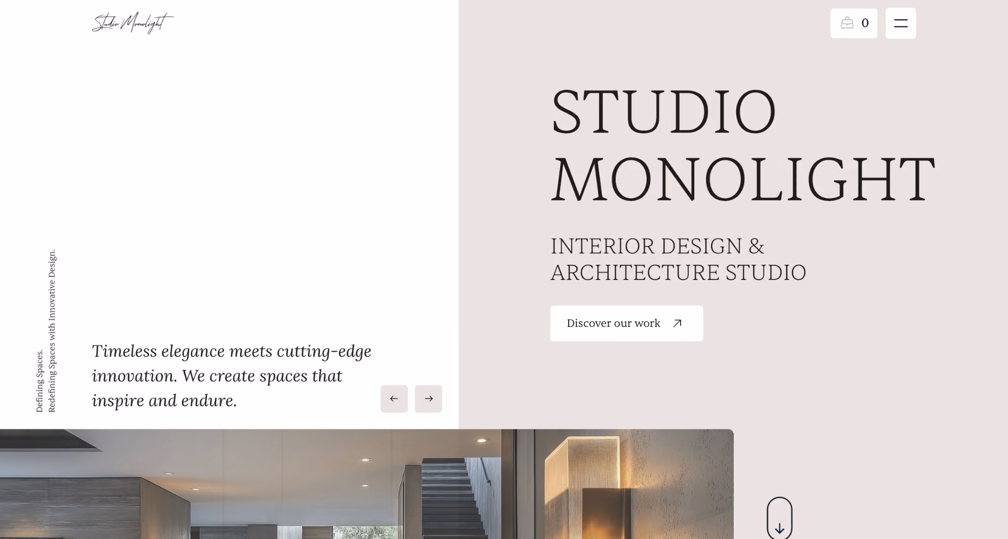 Architecture Website Design