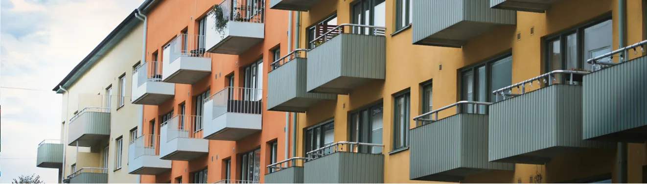 Student accommodation building in Münster near FH Münster MIMS campus