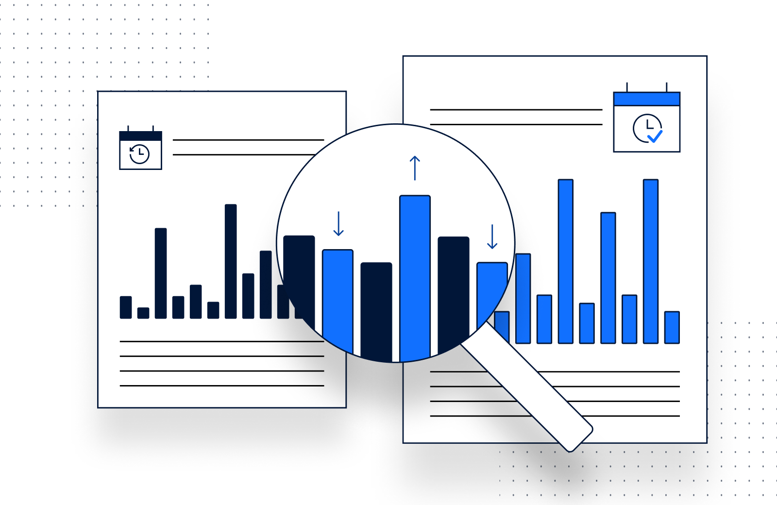 Analysis of reports graphic