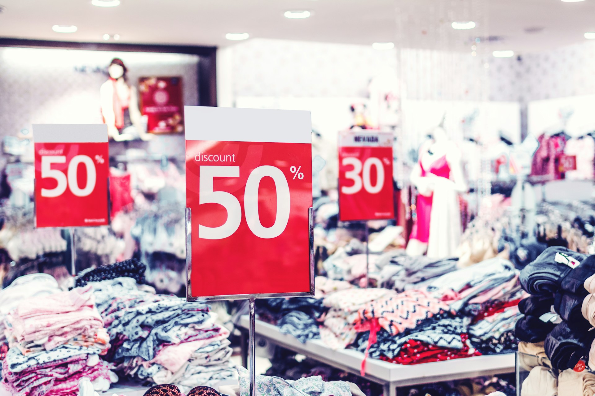 Discounts on the store