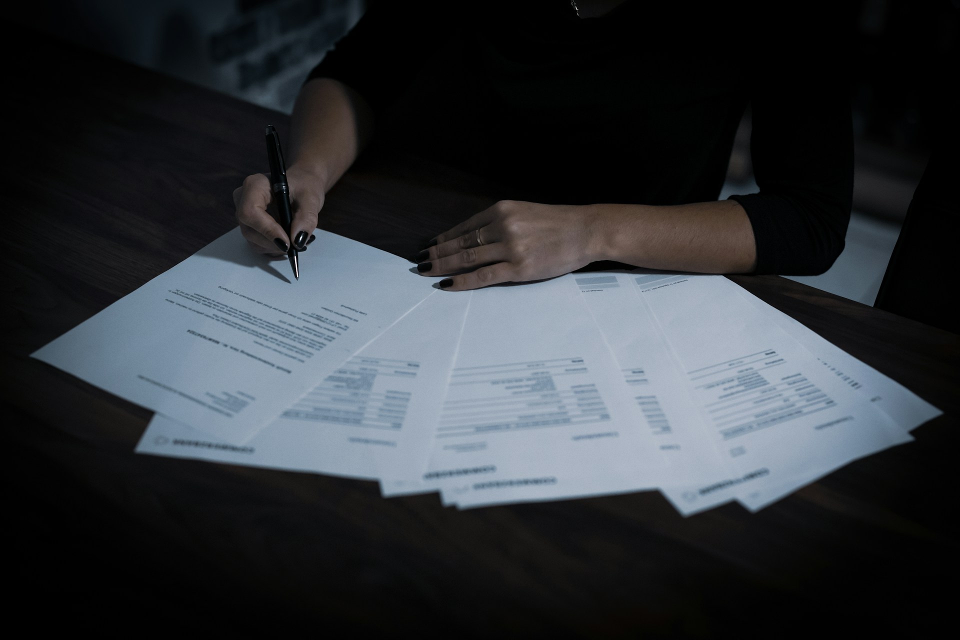Signing documents