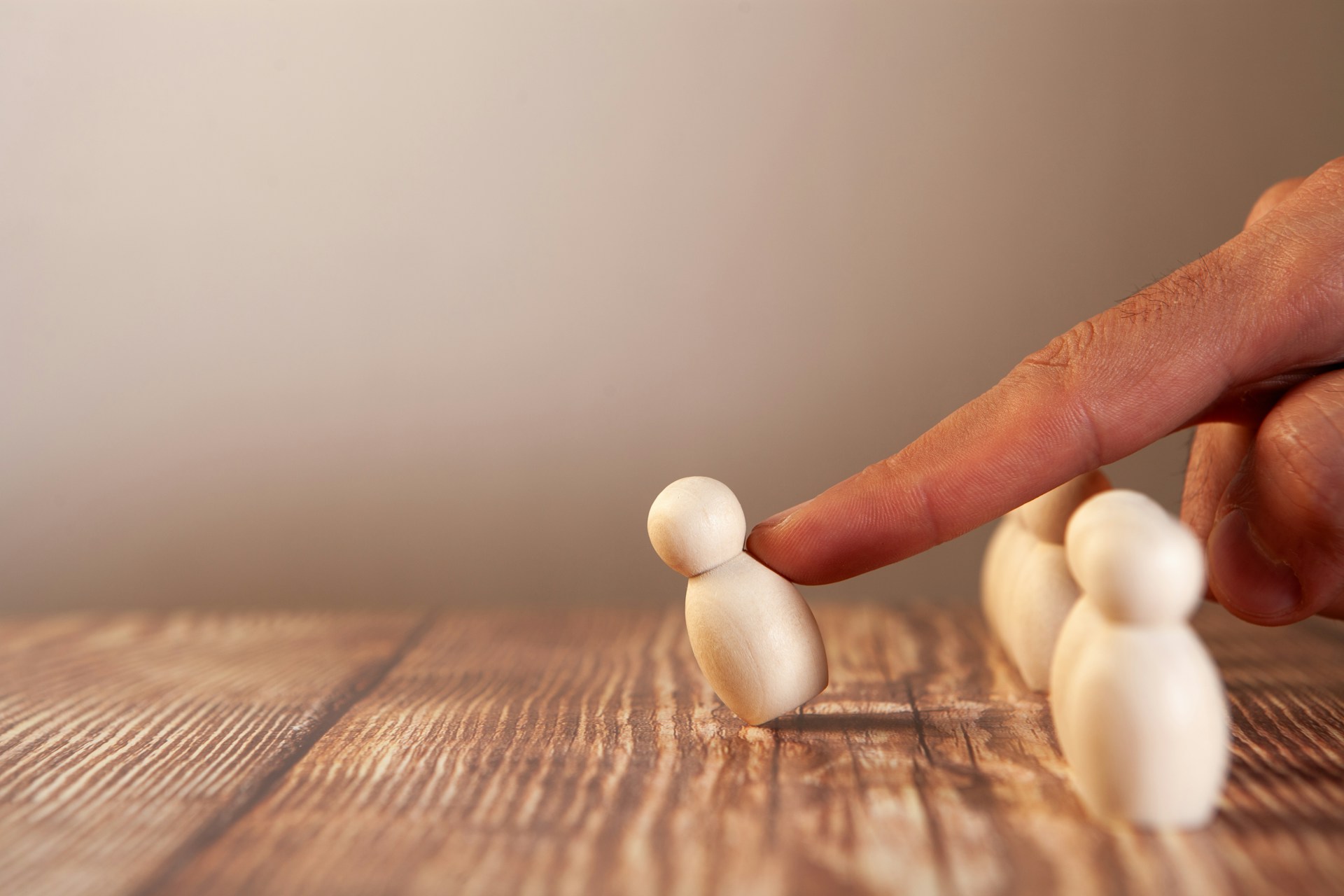 Selecting one chess piece